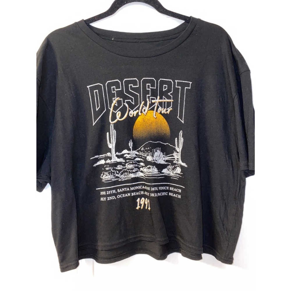 Desert World Tour Cropped Top